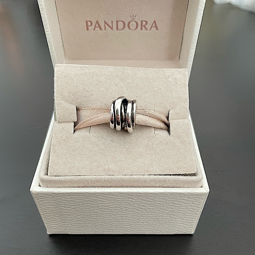 Pandora two tone charm - Picture 4 of 4